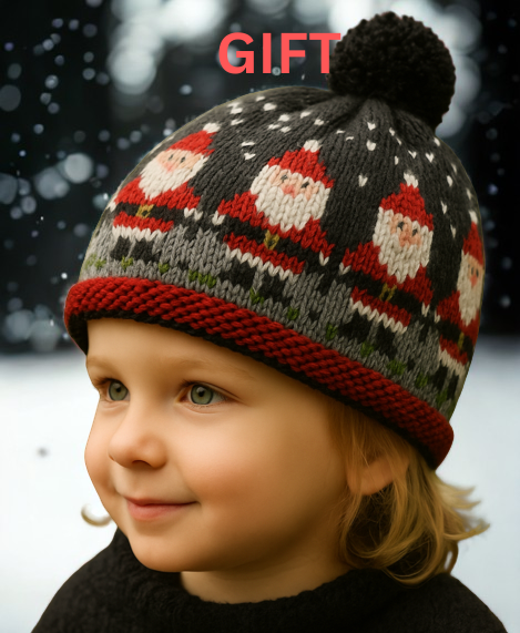 Christmas Sweater Knitting Pattern + Gift