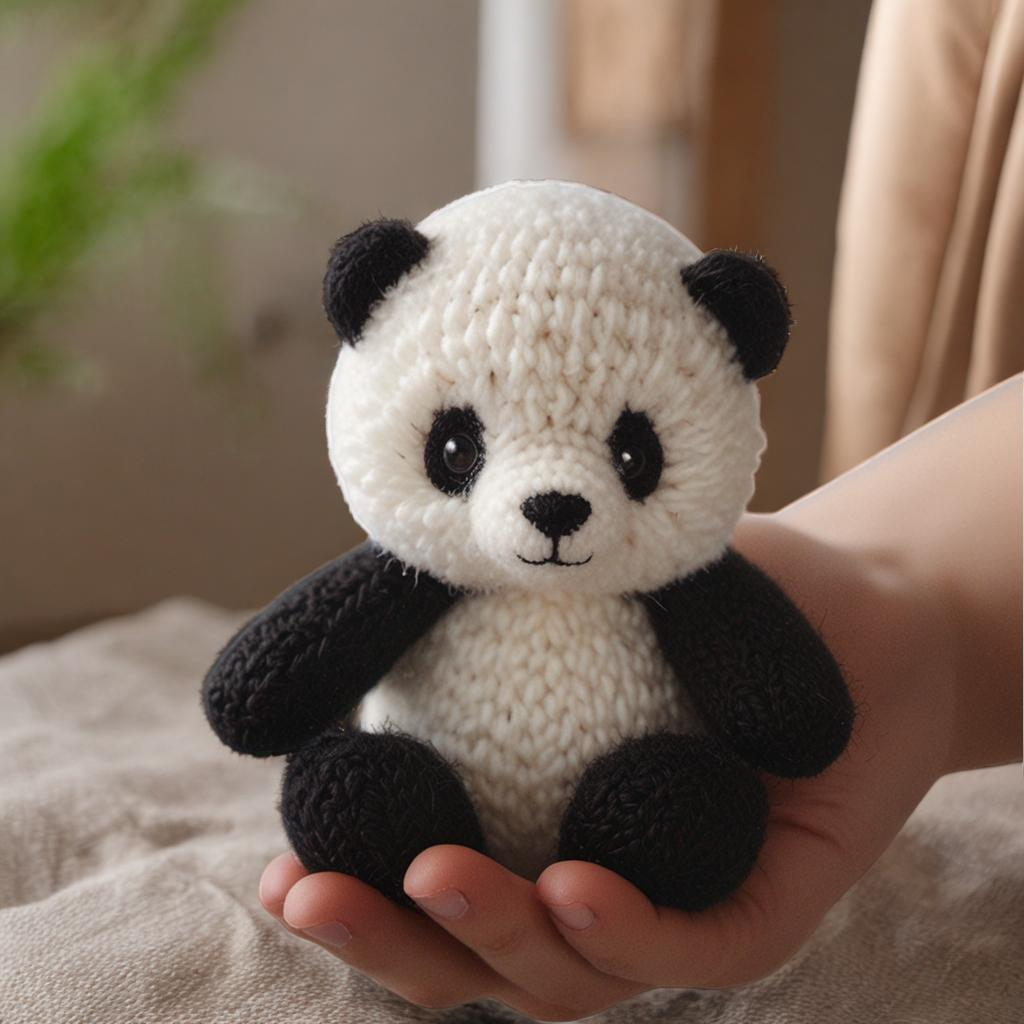 Panda Knitting Pattern