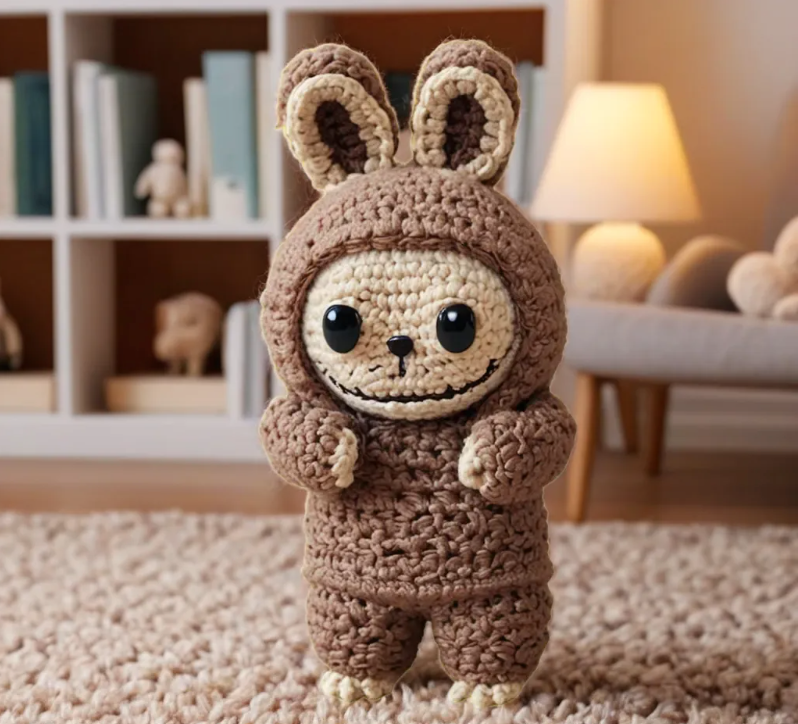 Labubu Knitting Pattern