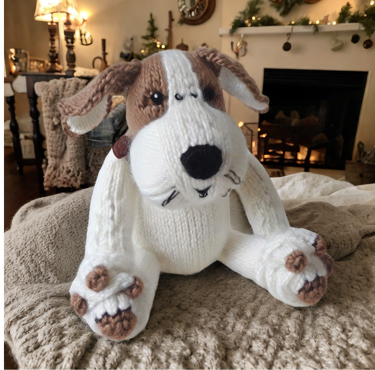 Cute Puppy Knitting Pattern