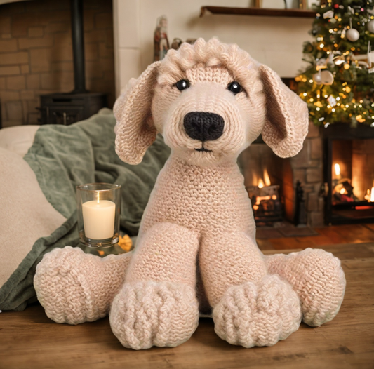 Labradoodle knitting pattern