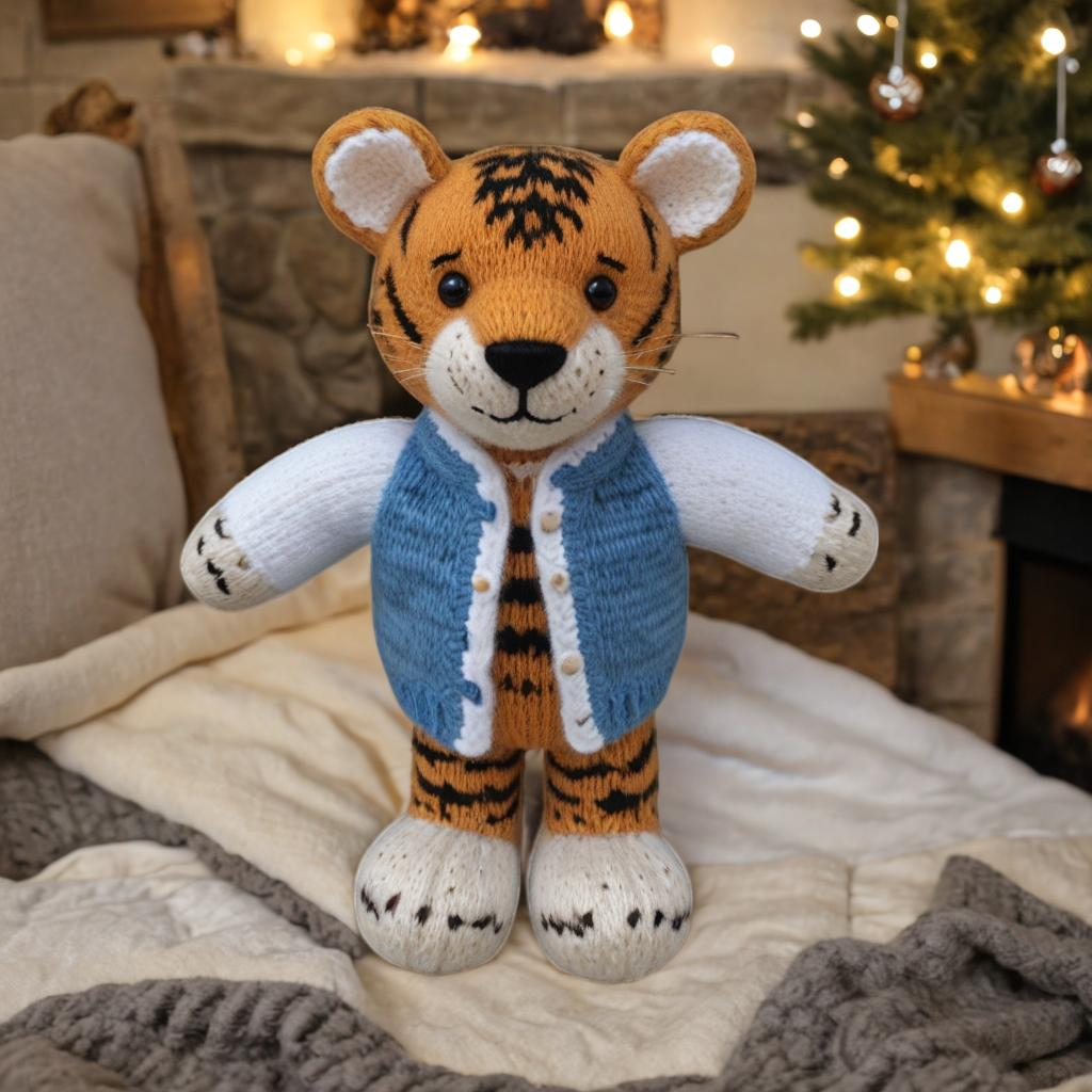Tiger Knitting Pattern
