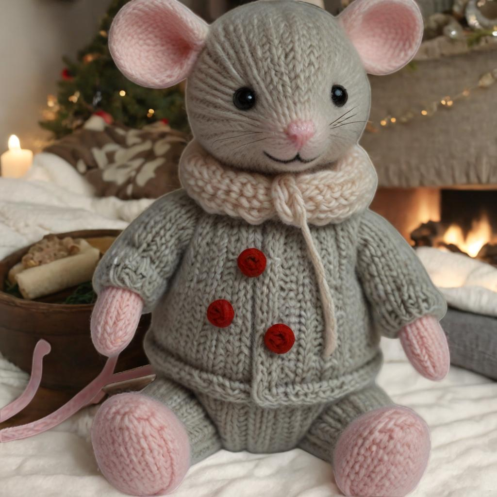 Mouse Knitting Pattern