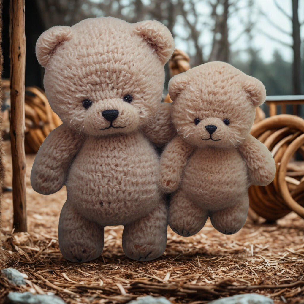 Cute Teddy Knitting Pattern