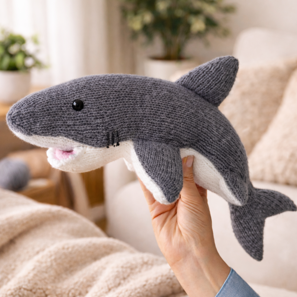 Shark Knitting Pattern