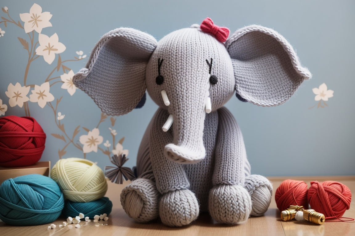 Elephant Knitting Pattern