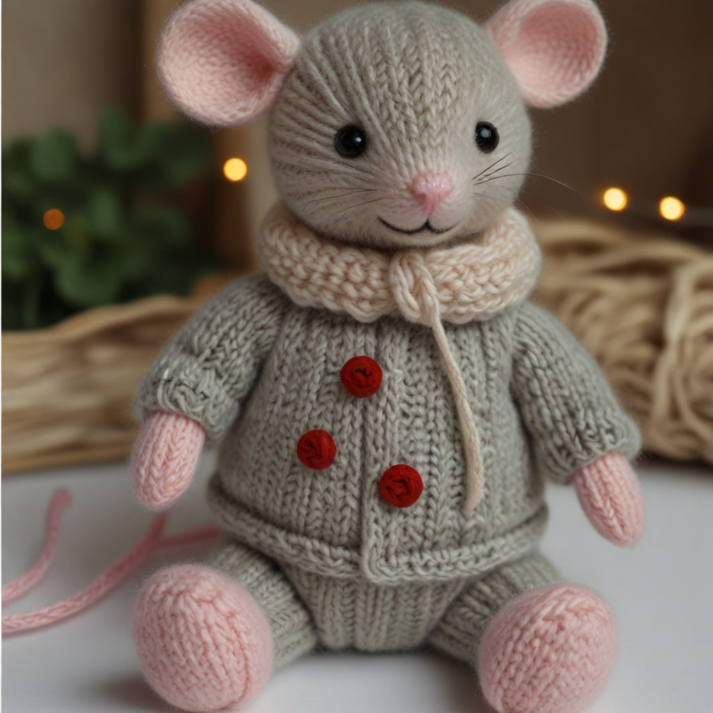 Mouse Knitting Pattern