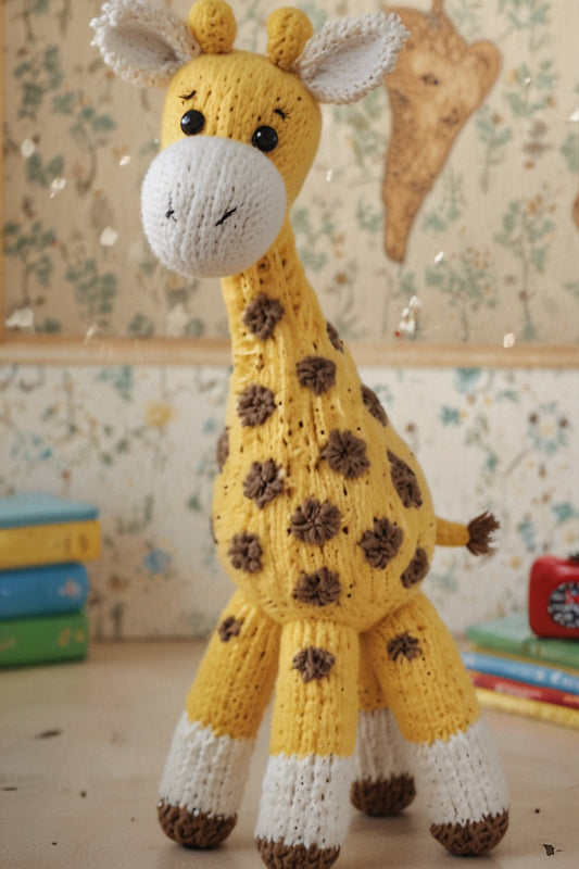 Giraffe Knitting Pattern