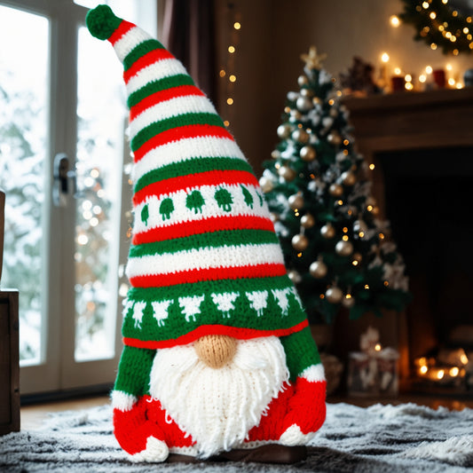 Gnome Christmas Knitting Pattern