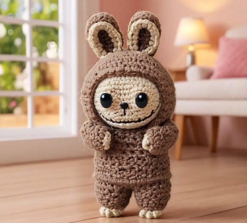 Labubu Knitting Pattern