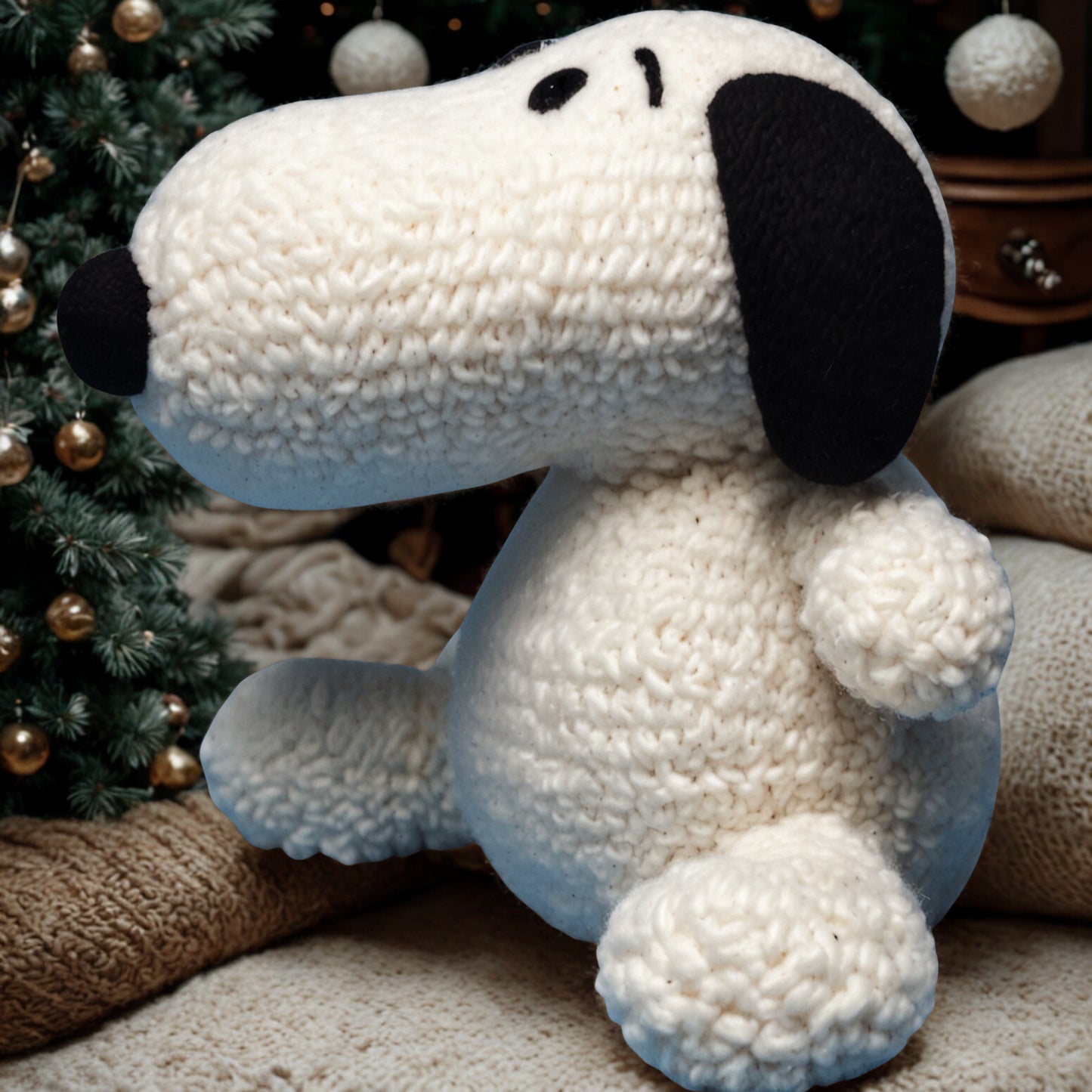 Snoopy Knitting Pattern